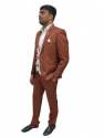Mens Brown 3-Piece Suit thumb 2