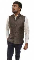 Mens Grey Nehru Jacket
