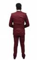 Mens Maroon 3 Piece Suit thumb 1