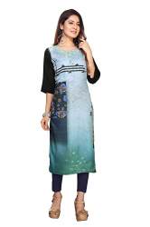 Buy The Shopoholic Brand Crepe Kurti At Wholesale