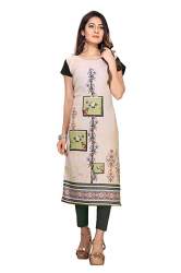 Buy The Shopoholic Brand Crepe Kurtis At Wholesale