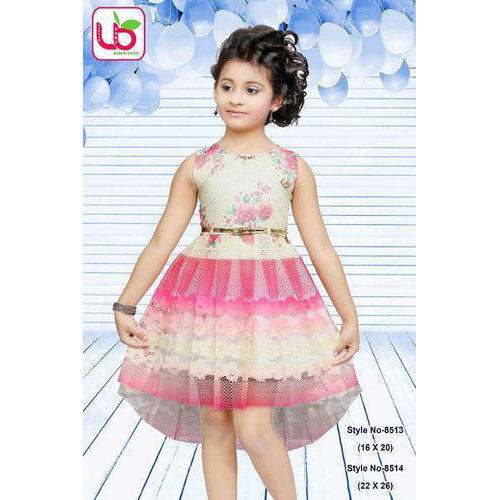 fancy printed frock