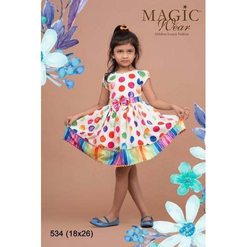 printed causal frock