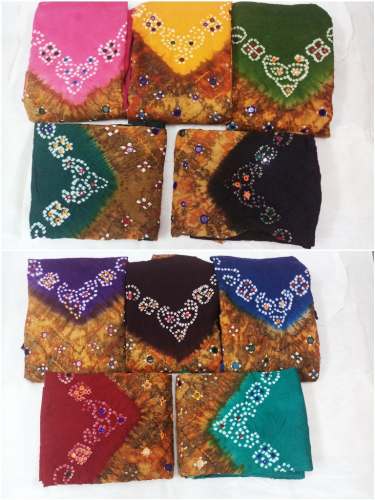 Bandhani Work Dress Material7