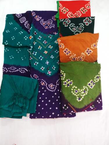 Fancy Bandhani Dress Material1