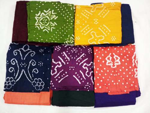 Fancy Bandhani Dress Material2