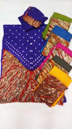 Fancy Bandhani Dress Material5