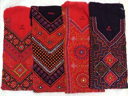 Fancy Bandhani Work Dress Material