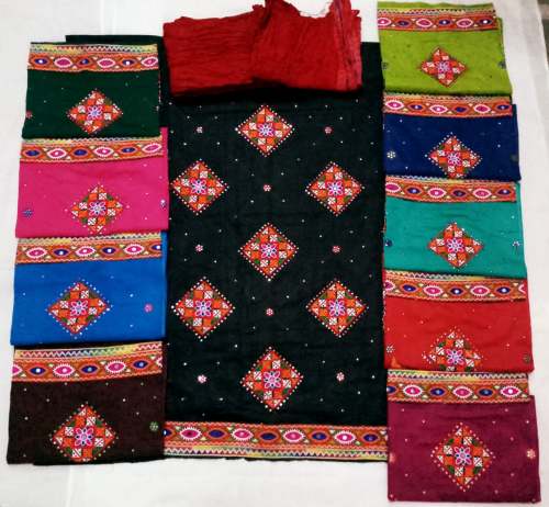Fancy Bandhani Work Dress Material4