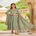 BLUE HILLS MANIKA MAGE HITE VOL 10 ANARKALI GOWN KURTI CATALOGUE  thumb 4