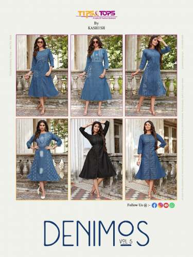 DENIMOS Vol 05 Pure Cotton Denim Kurti