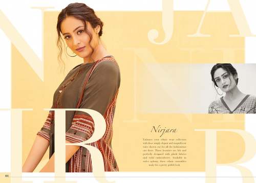 designer kurtis - nirjara