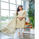 WANNA BARFI TOP PANTS WITH DUPATTA SET thumb 4
