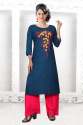 ZUBEDA VOL 2 Rayon Kurti Palazzo Set thumb 4