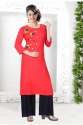 ZUBEDA VOL 2 Rayon Kurti Palazzo Set thumb 5