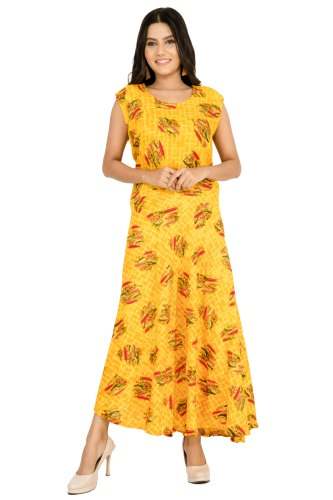 Classic KiKu Rayon Frock Printed Kurti by Classic The Fashion Hub