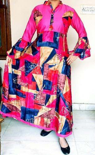 Elegant Printed Rayon Kurtis