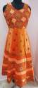 Sleeveless Party Wear Anarkali Cotton Kurtis thumb 1
