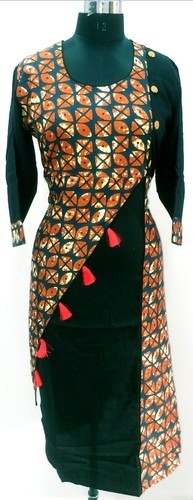 Women Fancy Rayon Printed Kurtis