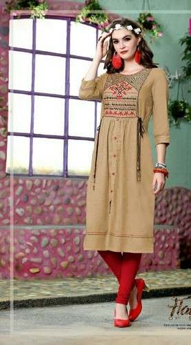 Rayon designer Kurti by Sai Collection