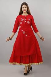 Designer Heavy embroidery Kurti
