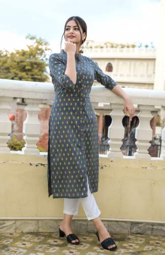 South Cotton Kurta pant Set