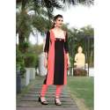 Ladies 3/4th Sleeves Rayon Kurti