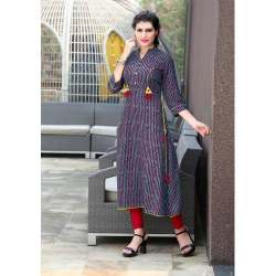 Ladies A Line Cotton Kurti