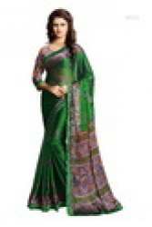 Ladies Fancy Georgette Saree With Lace Border5