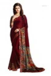 Ladies Fancy Georgette Saree With Lace Border7