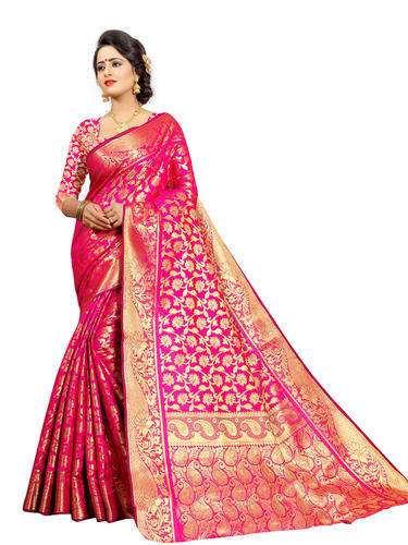 Ladies Jacquard Saree