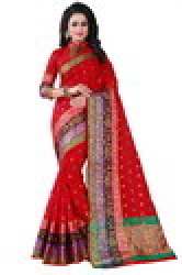 New Jacquard Work Poly Silk Sarees