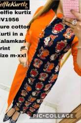 Kalamkari Print Cotton Kurtis