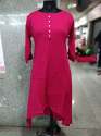 Party Wear Rayon Kurtis thumb 2