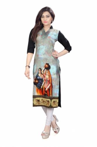 American Crepe Kurti3