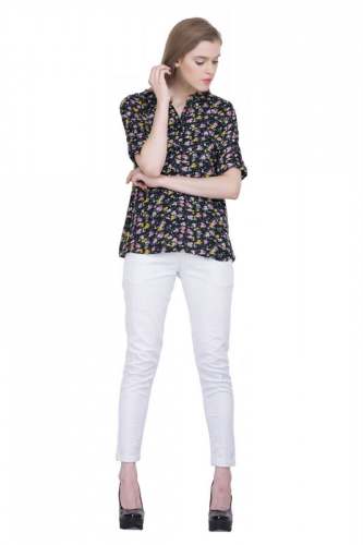 Floral Printed Ladies Shirt