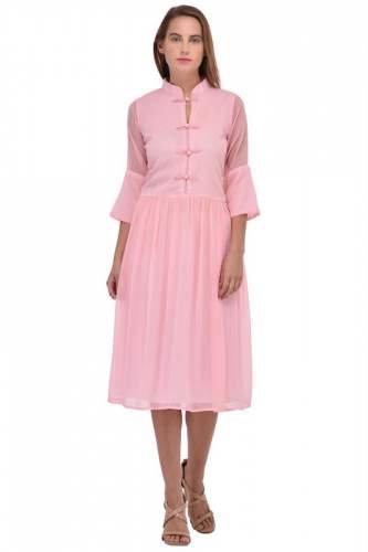 Party Wear Ladies Short Dress -3174