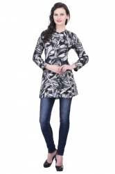 Printed Long Top-3064