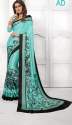 fancy digital printed saree thumb 2