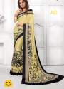 fancy digital printed saree thumb 5