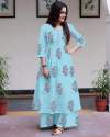 heavy camric cotton Printed Kurti thumb 1
