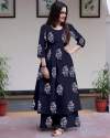 heavy camric cotton Printed Kurti thumb 3