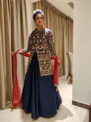 New Fancy Tapeta Silk   Lengha
