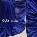New Sattin Patta Saree thumb 1