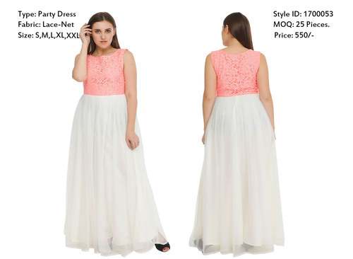 Party Wear Lace Dresses by Grob Marche
