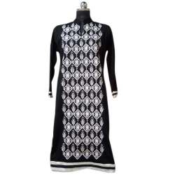 Designer Woolen Embroidery Kurti 