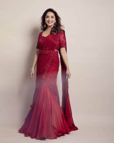 Madhuri dixit saree in dance deewane 