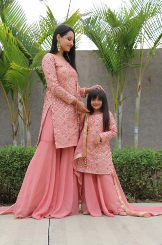 Princess mother daughter dresses for birthday