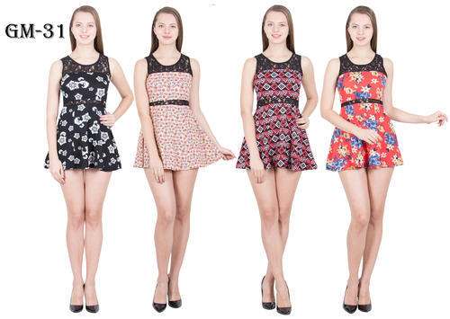 Girls Western Shorts Dress