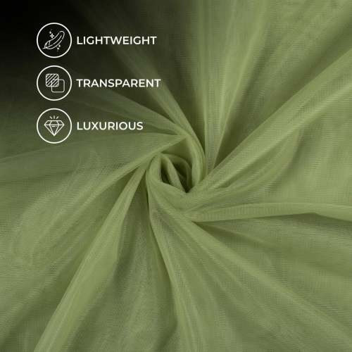 plain Mono Nylon Net Fabric 